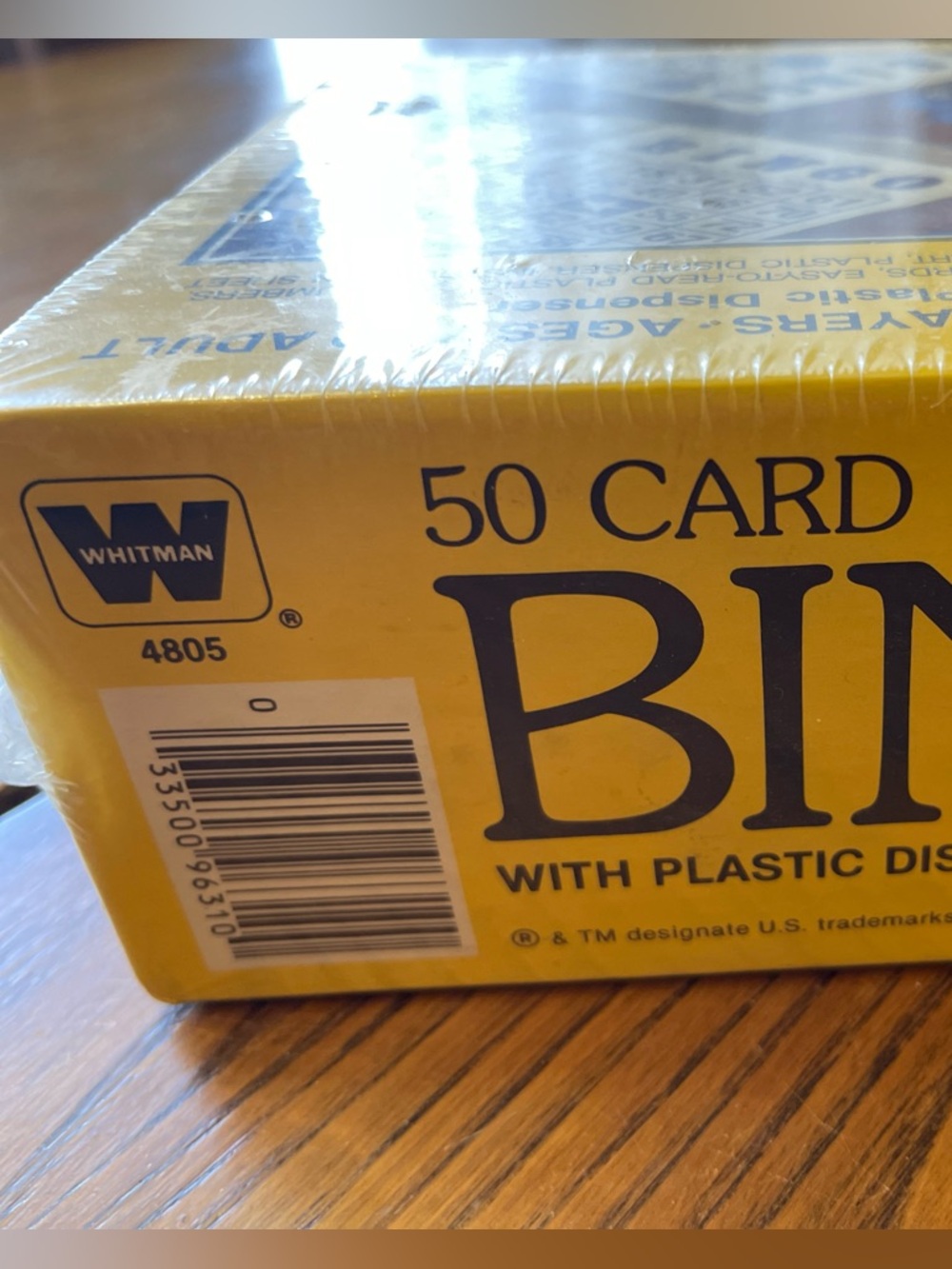 1981 Bingo Deluxe 50-Card Game Set - NWT - Picture 6 of 7